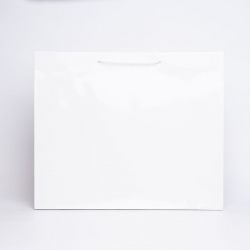 Customized Laminated Personalized shopping bag Noblesse 54x12x45 CM | LAMINATED NOBLESSE PAPER BAG | SCREEN PRINTING ON ONE S...