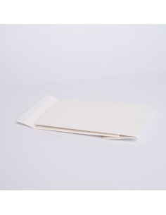 Noblesse personalisierte Papiertüte 12x6x18 CM | NOBLESSE PAPER POUCH | SIEBDRUCK AUF EINER SEITE IN EINER FARBE