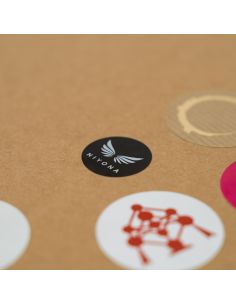 Customized Sticker personnalisé 4,6x3,1 CM | STICKER | IMPRESSION À CHAUD
