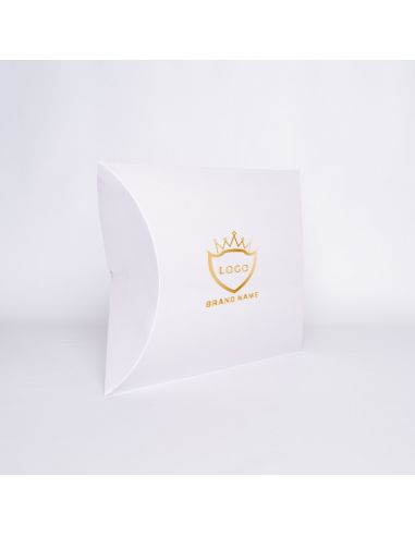Customized Personalized pillow box Berlingot 41x24x7 CM | PILLOW GIFT BOX| HOT FOIL STAMPING