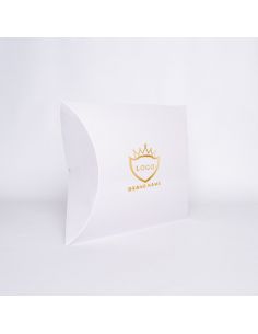 Customized Personalized pillow box Berlingot 45x37x12 CM | PILLOW GIFT BOX| HOT FOIL STAMPING
