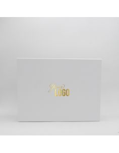 Boîte aimantée personnalisée Flatbox 43x31x5 CM | EVOBOX | IMPRESSION À CHAUD