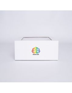 Customized Personalized Magnetic Box Clearbox 22x22x10 CM | CLEARBOX | DIGITAL PRINTING ON FIXED AREA