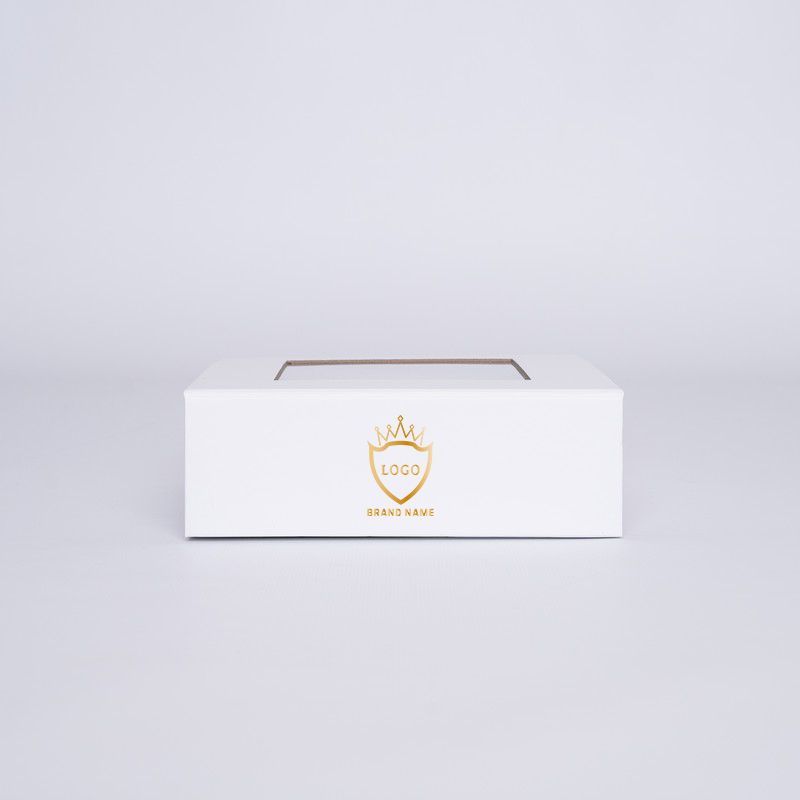Personalisierte Clearbox Magnetbox 15x15x5 CM | CLEARBOX | HEISSDRUCK
