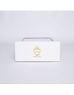 Customized Personalized Magnetic Box Clearbox 22x22x10 CM | CLEARBOX | HOT FOIL STAMPING
