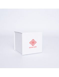 Boîte aimantée personnalisée Cubox 10x10x10 CM | CUBOX | IMPRESSION EN SÉRIGRAPHIE SUR UNE FACE EN UNE COULEUR