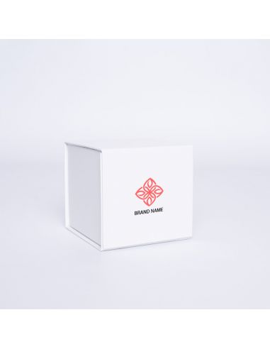 Customized Personalized Magnetic Box Cubox 10x10x10 CM | CUBOX | SCREEN PRINTING ON ONE SIDE IN TWO COLOURS