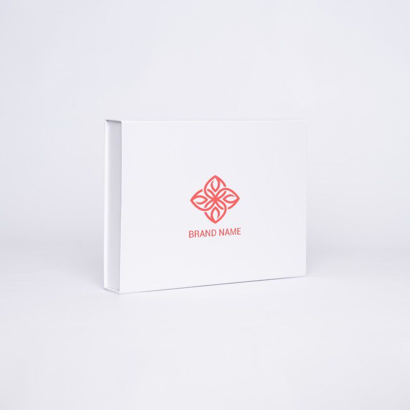 Boîte aimantée personnalisée Flatbox 31x22x4 CM | EVOBOX | IMPRESSION EN SÉRIGRAPHIE SUR UNE FACE EN UNE COULEUR