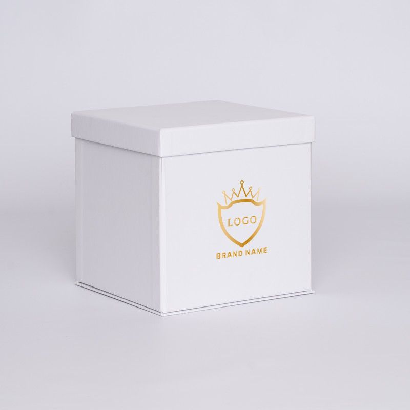 Scatola personalizzata Flowerbox 25x25x25 CM | FLOWERBOX |HEISSDRUCK