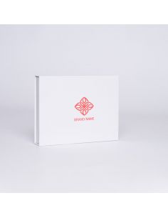 Customized Personalized Magnetic Box Hingbox 21x15x2 CM | HINGBOX | IMPRESSION EN SÉRIGRAPHIE SUR UNE FACE EN UNE COULEUR