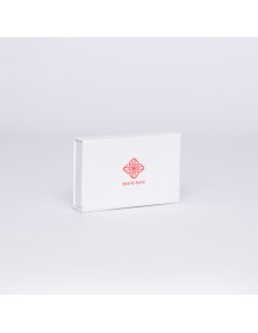 Gepersonaliseerde Gepersonaliseerde magnestische geschenkdoos Hingbox 12x7x2 CM | HINGBOX | ZEEFBEDRUKKING OP 1 ZIJDE IN 1 KLEUR