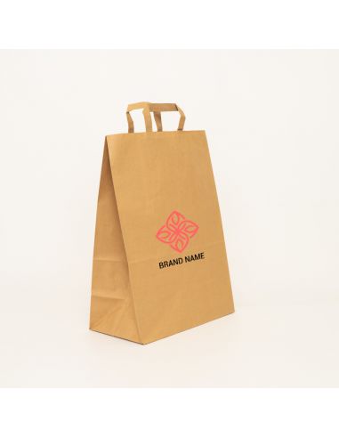 Customized Personalized shopping bag Box 26x17x25 CM | SHOPPING BAG BOX | FLEXO PRINTING IN TWO COLOURS ON FIXED AREAS ON BOT...
