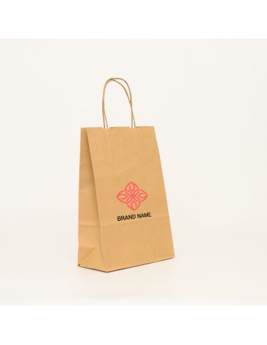 Shopping bag personalizzata Safari 32x12x32 CM | SHOPPING BAG SAFARI | STAMPA FLEXO IN DUE COLORI SU AREE PREDEFINITA SU ENTR...