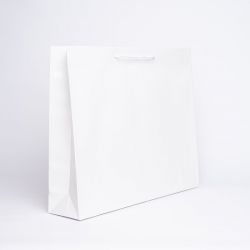 Customized Personalized shopping bag Noblesse 45x14x36 CM | NOBLESSE PAPER BAG | OFFSET PRINTING ALL OVER