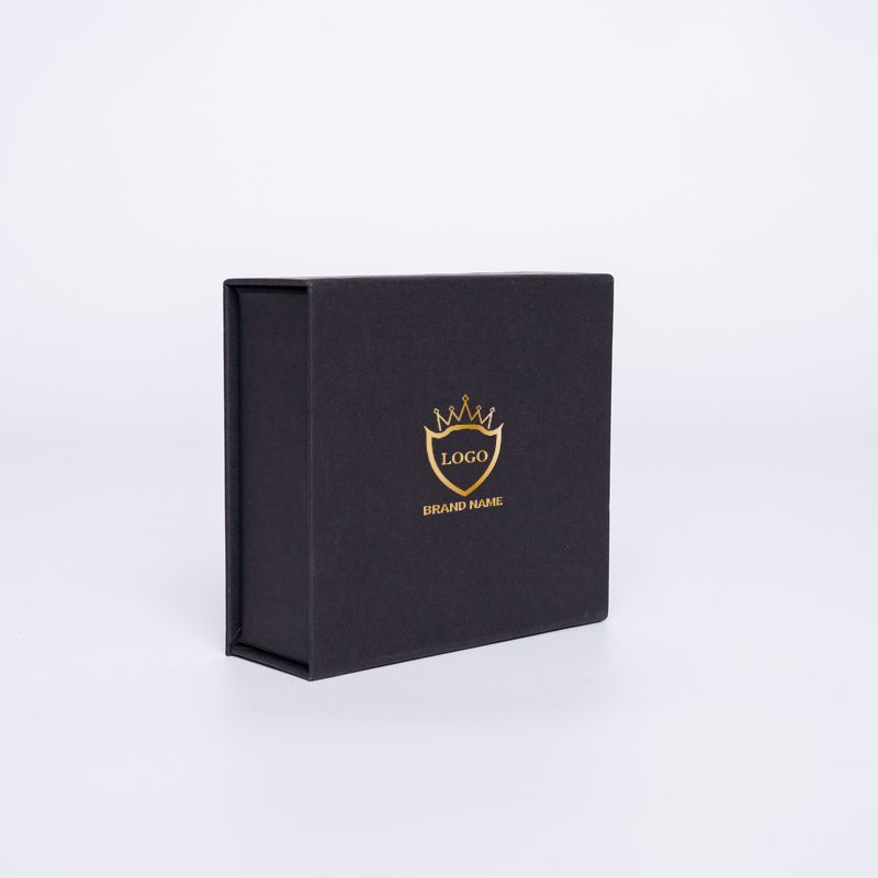 Boîte aimantée personnalisée Sweetbox 10x9x3,5 CM | SWEET BOX | IMPRESSION À CHAUD IMPRESSION À CHAUD
