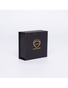 Gepersonaliseerde Gepersonaliseerde magnestische geschenkdoos Sweetbox 7x7x3 CM | CAJA SWEET BOX | ESTAMPADO EN CALIENTE