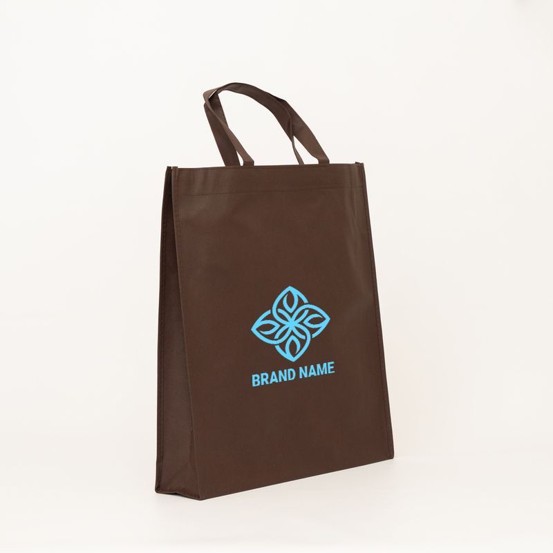 Customized Customized non-woven bag 40x10x45 CM | NON-WOVEN TNT LUS BAG | SCREEN PRINTING ON TWO SIDES IN ONE COLOR