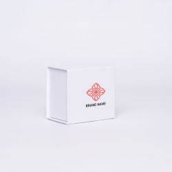 Boîte aimantée personnalisée Flatbox 10x10x7 CM | WONDERBOX (ARCO) | IMPRESSION EN SÉRIGRAPHIE SUR UNE FACE EN DEUX COULEURS