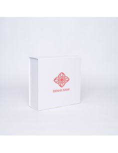 Caja magnética personalizada Wonderbox 15x15x5 CM | WONDERBOX | PAPIER STANDARD | IMPRESSION EN SÉRIGRAPHIE SUR UNE FACE EN U...