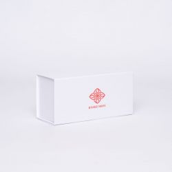 Boîte aimantée personnalisée Flatbox 19x9x7 CM | ARCOBALENO | IMPRESSION EN SÉRIGRAPHIE SUR UNE FACE EN UNE COULEUR