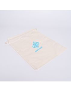 Customized Personalized cotton pouch 29x38 CM | COTTON POUCH | SCREEN PRINTING ON ONE SIDE IN ONE COLOUR