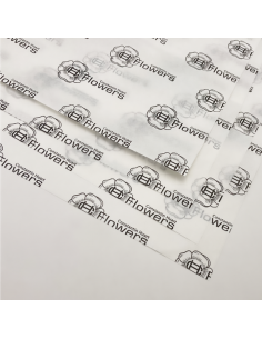 Customized Printed silk paper 47x67 CM | SILK PAPER | 2 COLORS OFFSET PRINTING | 500 SHEETS | 2 WEEKS