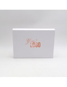 Boîte aimantée personnalisée Flatbox 31x22x4CM | EVOBOX | IMPRESSION À CHAUD