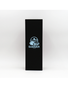 Gepersonaliseerde Gepersonaliseerde magnestische geschenkdoos Bottlebox 10X33X10 CM | BOTTLE BOX | DOOS VOOR 1 FLES | ZEEFBED...