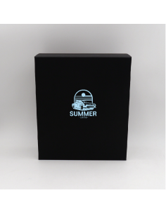 Scatola magnetica personalizzata Bottlebox 28x33x10 CM | BOTTLE BOX | SCATOLA PER 3 BOTTIGLIE | STAMPA SERIGRAFICA SU UN LATO...