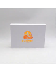 Customized Personalized Magnetic Box Wonderbox 31x22x4 CM | WONDERBOX (EVO) | SCREEN PRINTING ON ONE SIDE IN TWO COLOURS