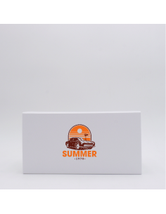Customized Personalized Magnetic Box Wonderbox 22x10x11 CM | WONDERBOX (EVO) | SCREEN PRINTING ON ONE SIDE IN TWO COLOURS