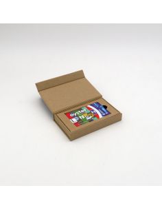 Customized Personalized Magnetic Box Palace 12x7x2 CM | KARTENHALTER | SIEBDRUCK AUF EINER SEITE IN ZWEI FARBEN