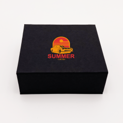Caja magnética personalizada Sweetbox 10x9x3,5 CM | CAJA SWEET BOX | IMPRESIÓN SERIGRÁFICA DE UN LADO EN DOS COLORES