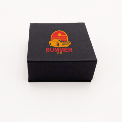 Personalisierte Magnetbox Sweetbox 7x7x3 CM | SWEET BOX | SIEBDRUCK AUF EINER SEITE IN ZWEI FARBEN
