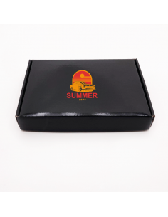 Customized Customizable laminated postpack 23x17x3,8 CM | LAMINATED POSTPACK | SCREEN PRINTING ON ONE SIDE IN TWO COLOURS