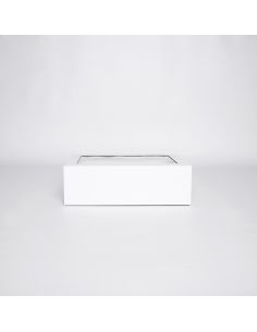Personalisierte Clearbox Magnetbox 33x22x10 CM | CLEARBOX | SIEBDRUCK AUF EINER SEITE IN EINER FARBE