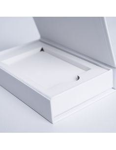 Palast personalisierte Magnetbox 12x7x2 CM | KARTENHALTER | SIEBDRUCK AUF EINER SEITE IN ZWEI FARBEN