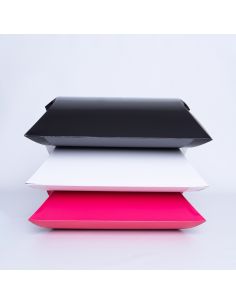 Customized Personalized pillow box Berlingot 45x37x12 CM | PILLOW GIFT BOX| HOT FOIL STAMPING