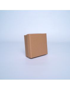 Gepersonaliseerde Gepersonaliseerde doos met deksel Campana 12x12x5,5 CM | CAMPANA | WARMTEDRUK | CENTURYPRINT