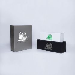Customized Personalized Magnetic Box Bottlebox 10X33X10 CM | BOTTLE BOX | 1 BOTTLE BOX | SCREEN PRINTING ON ONE SIDE IN ONE C...