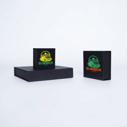 Personalisierte Magnetbox Sweetbox 10x9x3,5 CM | SWEET BOX | SIEBDRUCK AUF EINER SEITE IN ZWEI FARBEN