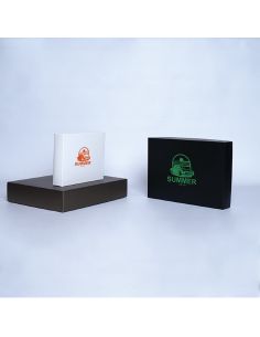 Caja personalizada Campana 8x8x4 CM | CAJA CAMPANA | IMPRESIÓN SERIGRÁFICA DE UN LADO EN UN COLOR