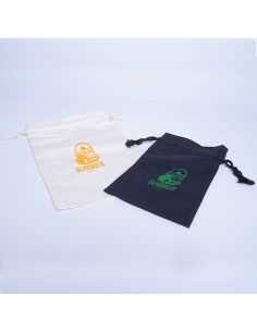 Customized Personalized cotton pouch 13x22,5 CM | COTTON POUCH | SCREEN PRINTING ON ONE SIDE IN ONE COLOUR