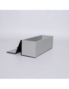 Caja magnética personalizada Bottlebox 10X33X10 CM | BOTTLE BOX | CAJA PARA 1 BOTELLA | IMPRESIÓN SERIGRÁFICA DE UN LADO EN U...