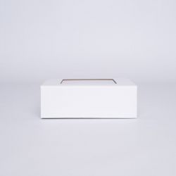 Gepersonaliseerde Gepersonaliseerde magnestische geschenkdoos Clearbox 15x15x5 CM | CLEARBOX | HETE BEDRUKKING | CENTURYPRINT