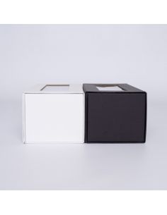 Scatola magnetica personalizzata Clearbox 22x10x11 CM | CLEARBOX | IMPRESSION EN SÉRIGRAPHIE SUR UNE FACE EN DEUX COULEURS