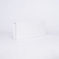 Boîte aimantée personnalisée Flatbox 40x14x3 CM | EVOBOX | IMPRESSION EN SÉRIGRAPHIE SUR UNE FACE EN UNE COULEUR